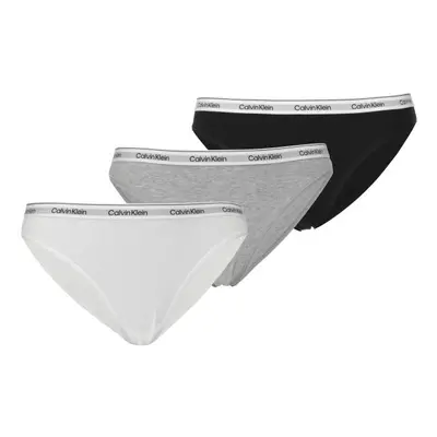 Calvin Klein BIKINI 3PK Női alsónemű, fekete, méret