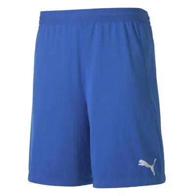 Puma TEAM FINAL KNIT SHORTS Férfi rövidnadrág, sötétkék, méret