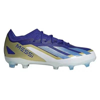 adidas X CRAZYFAST ELITE FG J MESSI Gyerek futballcipő, kék, méret