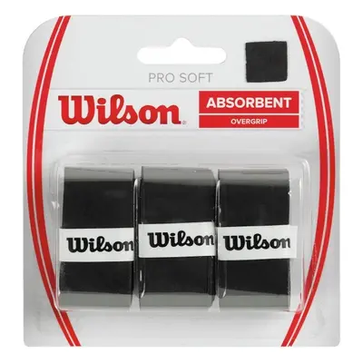 Wilson PRO SOFT OVERGRIP Grip teniszütőre, fekete, méret