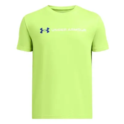 Under Armour WORDMARK Fiú póló, világoszöld, méret