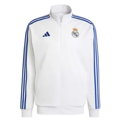 adidas REAL MADRID DNA TT Férfi pulóver, fehér, méret