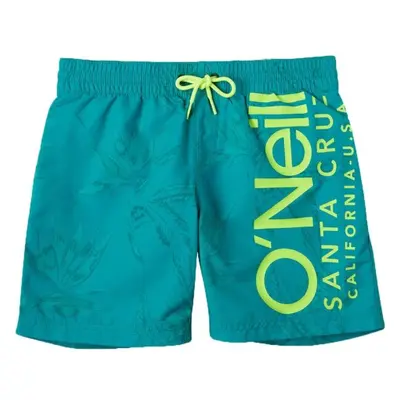 O'Neill CALI FLORAL SHORTS Fiú fürdőnadrág, türkiz, méret