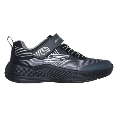 Skechers MICROSPEC ADVANCE Gyerek szabadidőcipő, fekete, méret