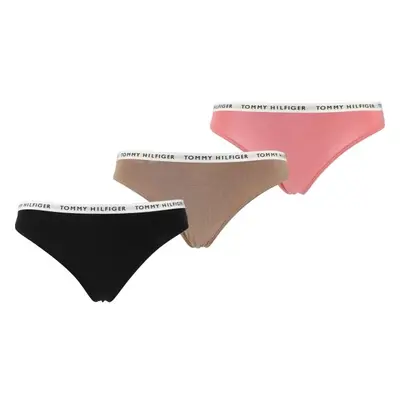 Tommy Hilfiger 3P THONG Női tanga, mix, méret