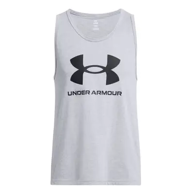 Under Armour SPORTSTYLE Férfi ujjatlan felső, szürke, méret