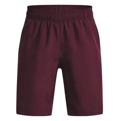 Under Armour WOVEN GRAPHIC SHORTS Fiú rövidnadrág, bordó, méret