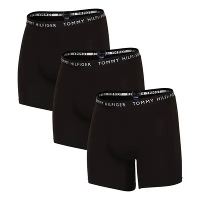 Tommy Hilfiger RECYCLED ESSENTIALS-3P BOXER BRIEF Férfi bokszeralsó, fekete, méret