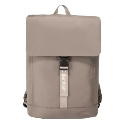 Calvin Klein FLAP BACKPACK Hátizsák, barna, méret