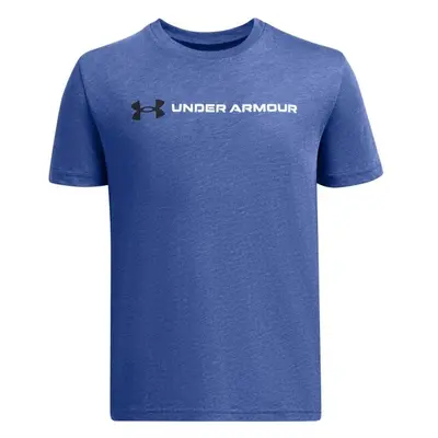 Under Armour WORDMARK Fiú póló, kék, méret