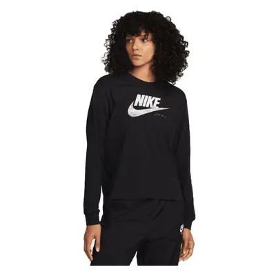 Nike NSW TEE OC LS BOXY Női felső, fekete, méret