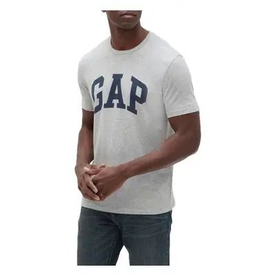 GAP V-BASIC LOGO T Férfi póló, szürke, méret