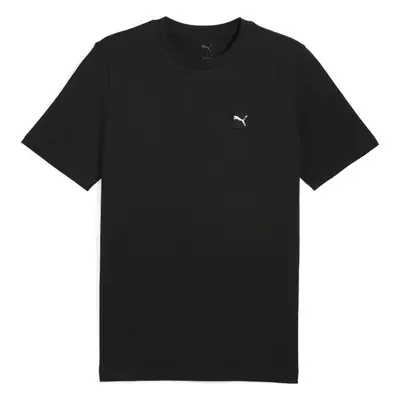 Puma ESSENTIALS ELEVATED TEE Férfi póló, fekete, méret