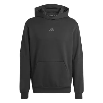 adidas ALL SZN FRENCH TERRY HOODIE Férfi pulóver, fekete, méret