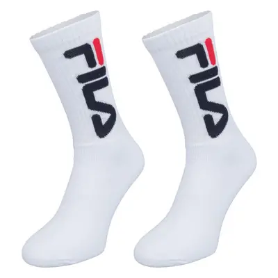 Fila UNISEX TENNIS 2P Uniszex zokni, fehér, méret