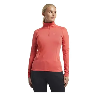 TENSON TXLITE HALF ZIP W Női pulóver, lazac, méret