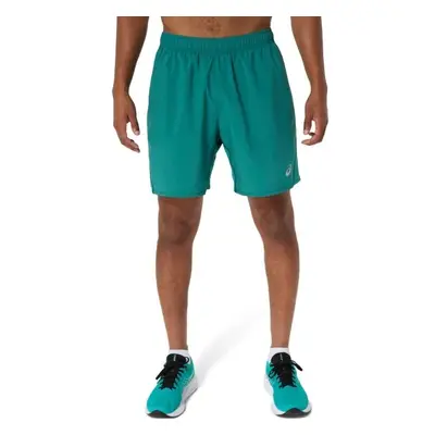 ASICS 7IN SHORT Férfi rövidnadrág futáshoz, sötétzöld, méret