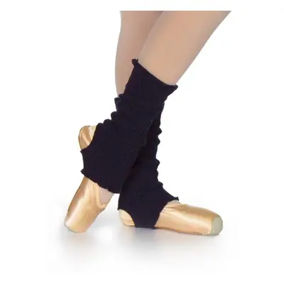 PAPILLON ANKLE WARMERS Lábmelegítő baletthez, fekete, méret