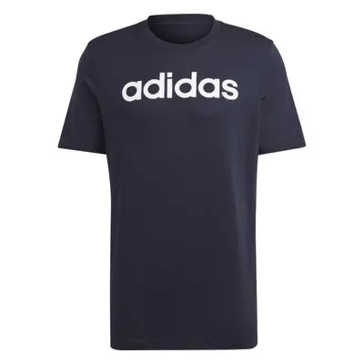 adidas LIN SJ T Férfi póló, sötétkék, méret