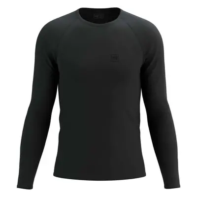 Compressport TRAINING TSHIRT LS Férfi hosszú ujjú edzőfelső, fekete, méret