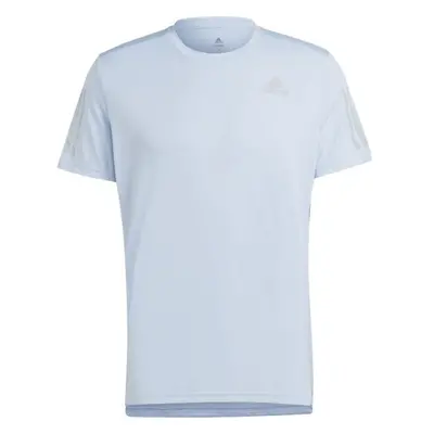 adidas OWN THE RUN TEE Férfi futópóló, világoskék, méret