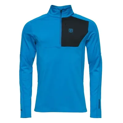 TENSON TXLITE HALF ZIP Férfi pulóver, kék, méret