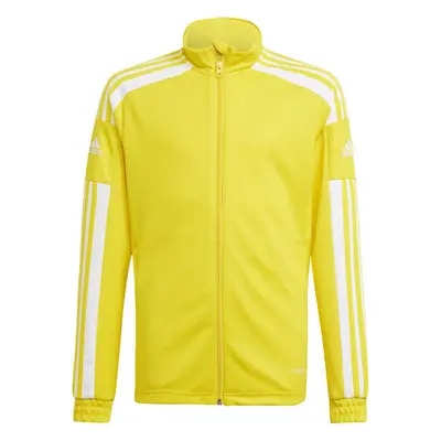 adidas SQ21 TR JKT Y Fiú futball melegítőfelső, sárga, méret