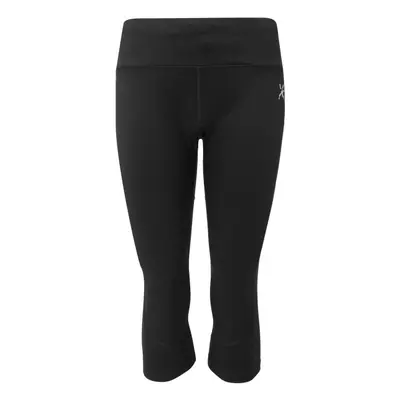 Klimatex KONANA Női 3/4-es leggings futáshoz, fekete, méret