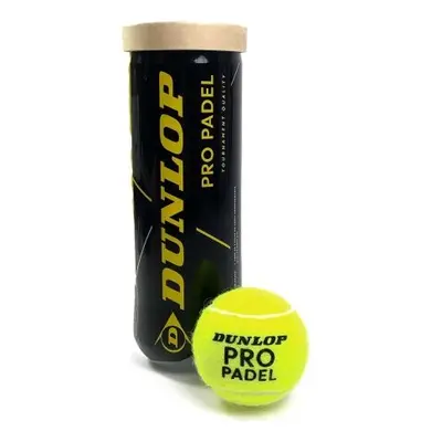 Dunlop PADEL PRO Padel labda, sárga, méret