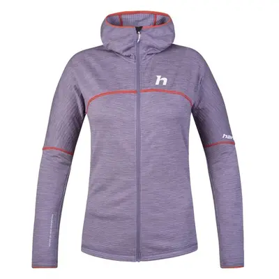 Hannah MEDA HOODY Női technikai pulóver, lila, méret