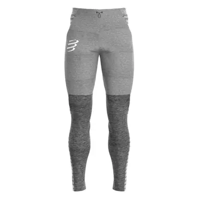 Compressport SEAMLESS PANTS Férfi sportos melegítőnadrág, szürke, méret