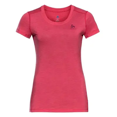 Odlo MERINO BI TOP CREW NECK S/S Női póló, rózsaszín, méret