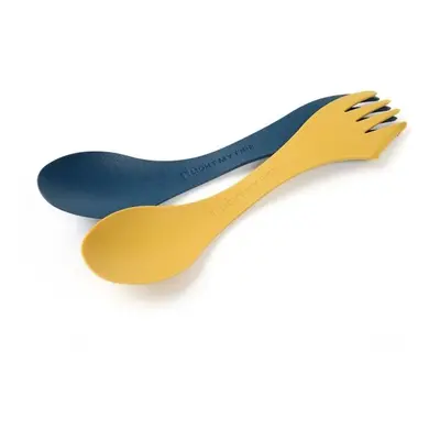 Light my fire SPORK ORIGINAL BIO 2-PACK Evőeszköz, sárga, méret