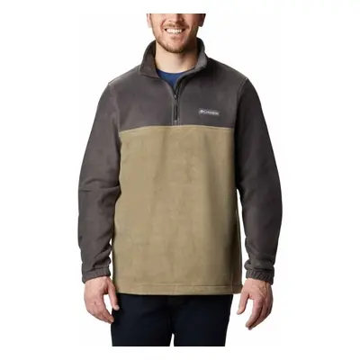 Columbia STEENS MOUNTAIN HALF ZIP Férfi pulóver, bézs, méret