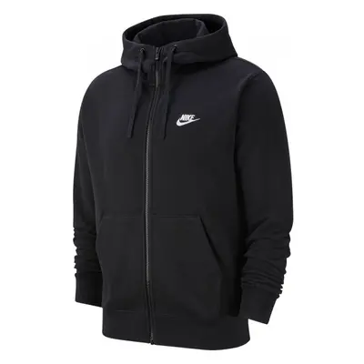 Nike NSW CLUB HOODIE FZ FT Férfi pulóver, fekete, méret