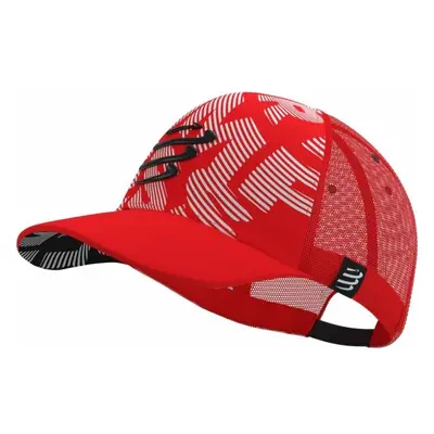 Compressport TRUCKER CAP Baseball sapka, piros, méret