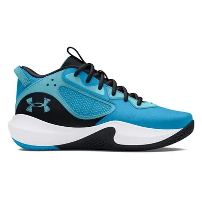 Under Armour GS LOCKDOWN Junior kosárlabda cipő, türkiz, méret