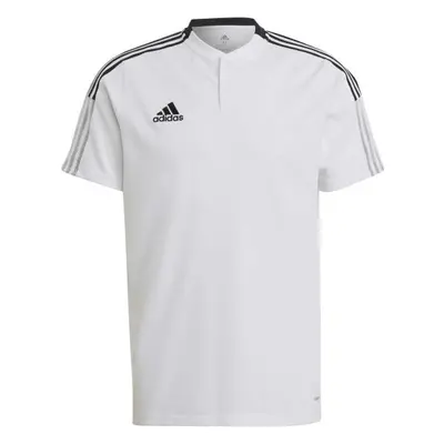 adidas TIRO21 POLO Férfi póló focira, fehér, méret