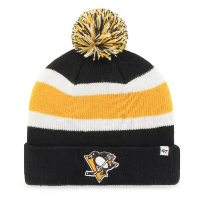 47 NHL PITTSBURGH PENGUINS BREAKAWAY CUFF KNIT Téli sapka, fekete, méret