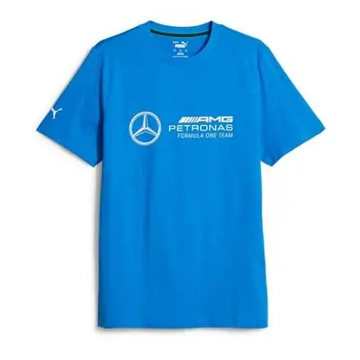 Puma MERCEDES-AMG PETRONAS F1 TEAM ESSENTIALS Férfi póló, kék, méret