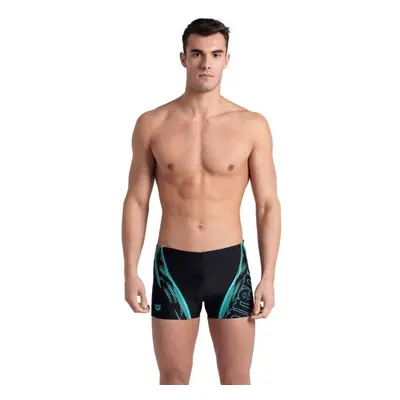 Arena SWIM SHORT GRAPHIC Férfi úszónadrág, fekete, méret