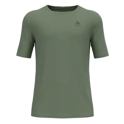 Odlo NATURAL MERINO Férfi thermo póló, khaki, méret