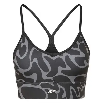 Reebok WOR AOP TRI BACK BRA Sportmelltartó, fekete, méret