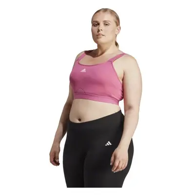 adidas TLRD MOVE HS PS Női plus size melltartó, rózsaszín, méret