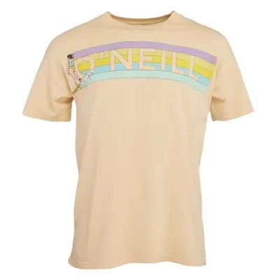 O'Neill CONNECTIVE GRAPHIC LONG TSHIRT Női póló, bézs, méret