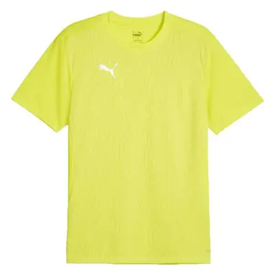 Puma TEAMFINAL TRAINING JERSEY Férfi póló sportoláshoz, sárga, méret