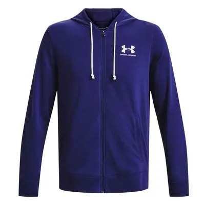 Under Armour RIVAL TERRY LC FZ Férfi pulóver, kék, méret