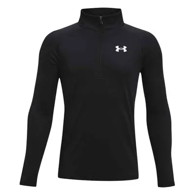 Under Armour TECH 2.0 1/2 ZIP Fiú felső, fekete, méret