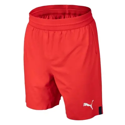 Puma SKS HOME SHORTS PROMO Férfi futball rövidnadrág, piros, méret