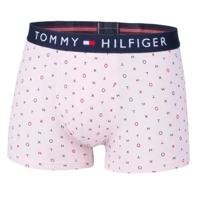 Tommy Hilfiger TRUNK PRINT Férfi boxeralsó, rózsaszín, méret